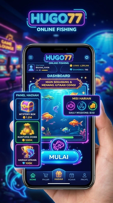Proses pengunduhan aplikasi di hugo77 yang cepat dan aman.